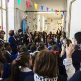 Dal borgo campobassano sono giunti il vicesindaco Roberto Socci e una ventina di bambini del "Santa Croce di Magliano", l'istituto onnicomprensivo che tra i suoi plessi ne gestisce uno proprio a Colletorto